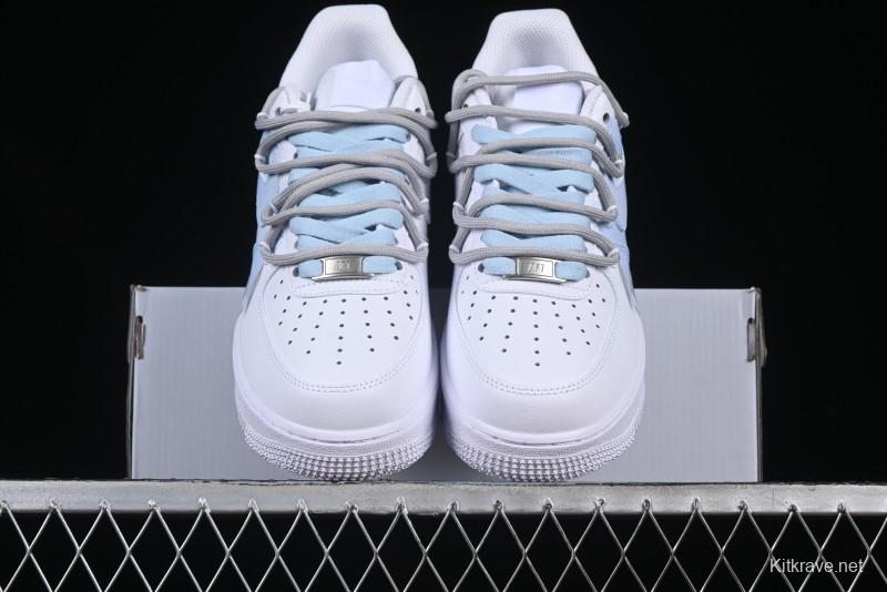 Nike Air Force 1 '07 Low Blue Storm Casual Sneakers - YY2024-626