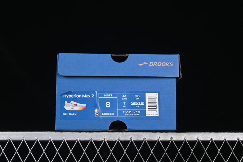 Brooks Hyperion Max 2 Cushioned Racing Marathon Running Shoes - 1104341D443