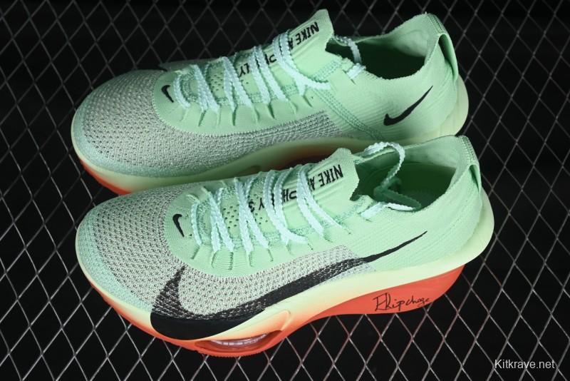 Nike Zoom VaporFly Next 3% Prototype Super Marathon Running Shoes with Dual Air Zoom and ZoomX Foam - HJ7041-300