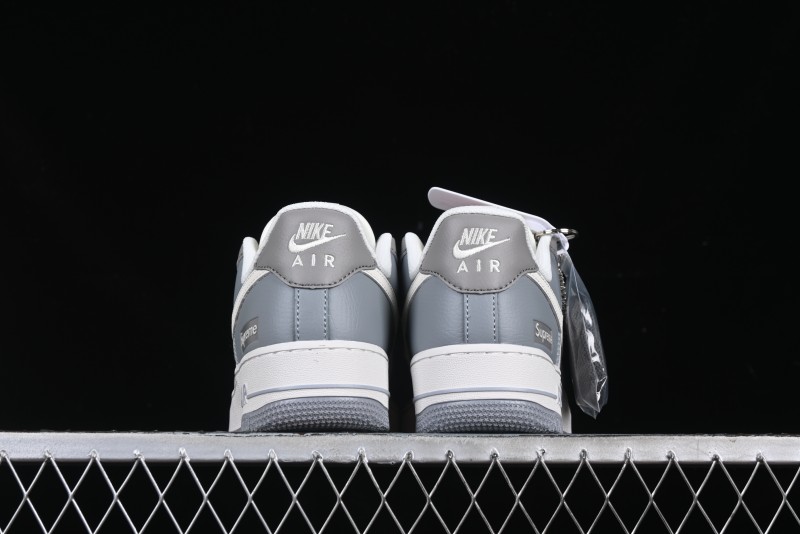 Nike Air Force 1 '07 Low Supreme Collaboration Polka Dot Swoosh Casual Sneakers - DM6688-023