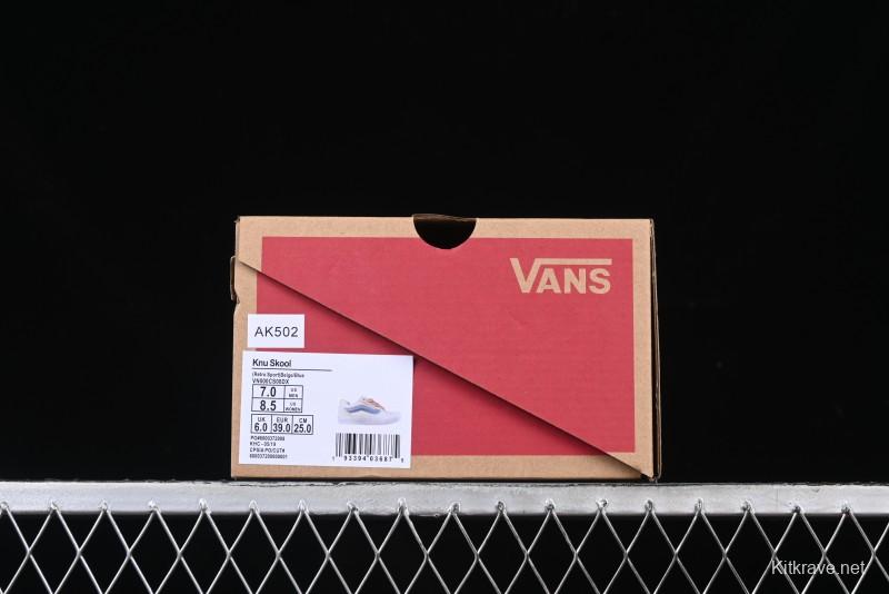 Vans Knu Skool Low-Top Retro Casual Vulcanized Sneakers - VN000CS00DX