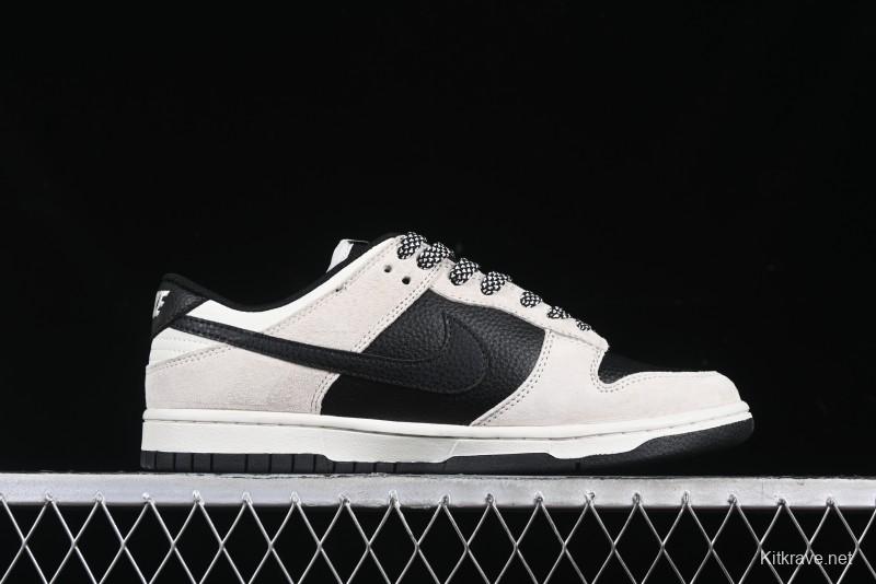 Nike SB Dunk Low Lightning Collaboration Daisy White Swoosh Anniversary Custom Low-Top Casual Skate Shoes - DJ2024-073
