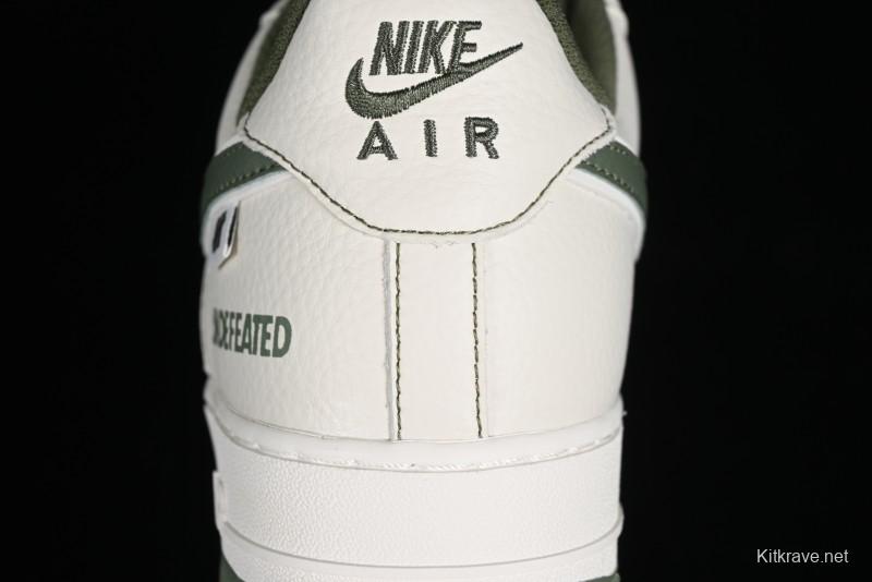 Nike Undefeated x Air Force 1'07 Low Military Green Hemp Rope Casual Sneakers - UT2023-202