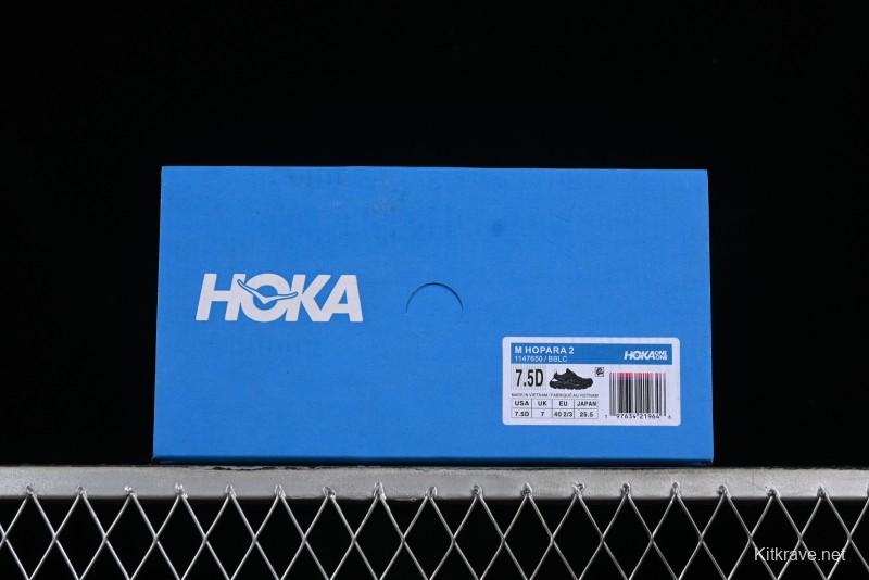Hoka One One Hopara 2.0 Outdoor Functional Mountain Sandals with Rugged Design - 1147650 BBLC