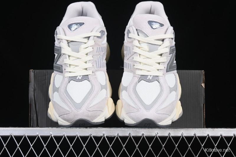 New Balance 9060 Retro Casual Running Shoes with ABZORB Cushioning - U9060ECA