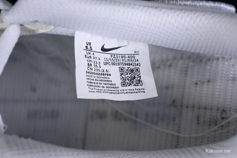 Nike Air Force 1 '07 Low Casual Sneakers with Full-Length Air Cushion - FZ3190-400