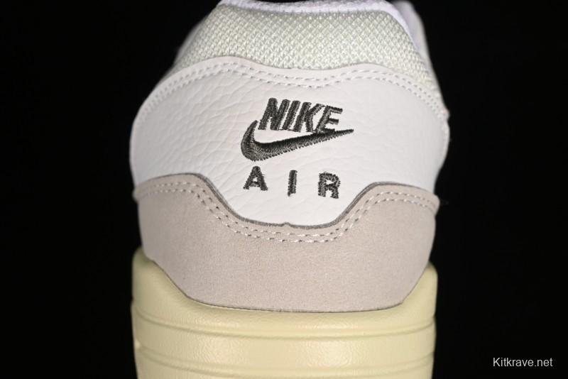 Nike Air Max 1 Retro Running Shoes with Half-Sole Air Cushion - HJ3498-007