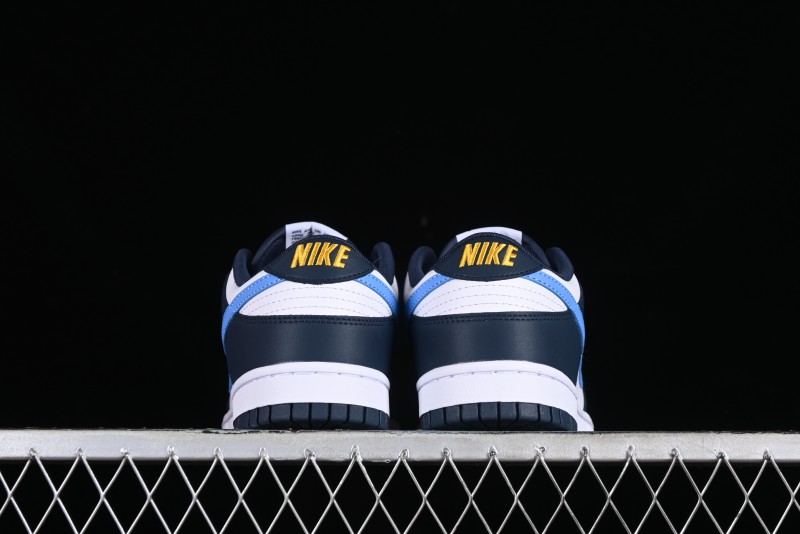 Nike Dunk Low SB Casual Skate Shoes in Obsidian/University Blue Colorway - FN7800-400