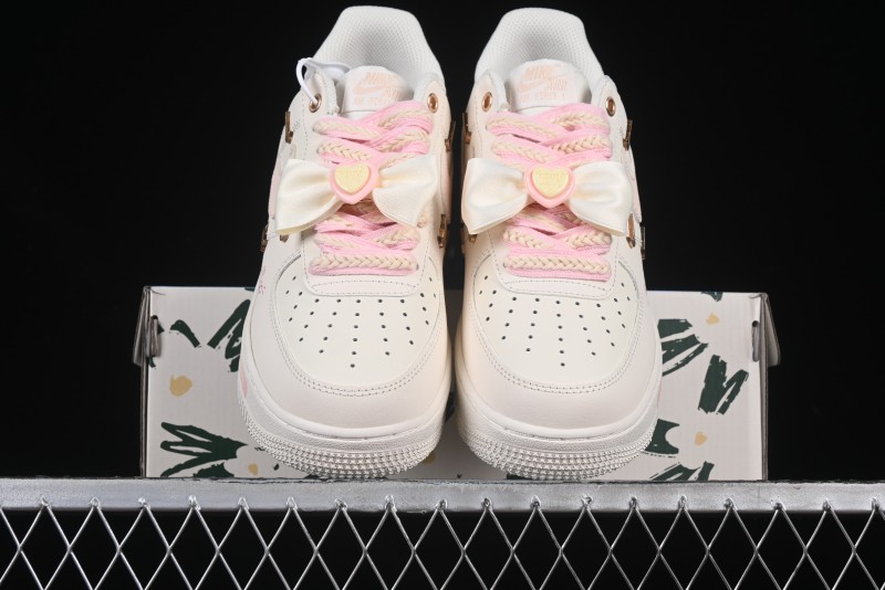 Nike Air Force 1 '07 Low Heart Bow Low-Top Casual Sneakers - FC1122-333