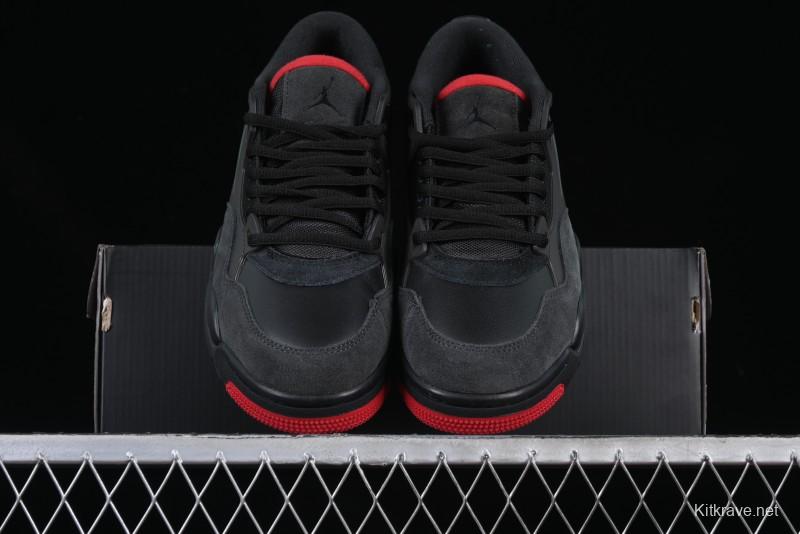 Nike Air Jordan 4 Remastered Sneakers with Textile Mesh, Leather and Suede Upper - FQ7939-060