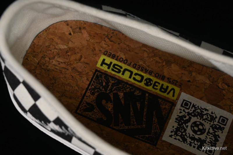 Vans Authentic VR3 SF Eco-Friendly Checkerboard Canvas Shoes - VN0A4BX5BPS