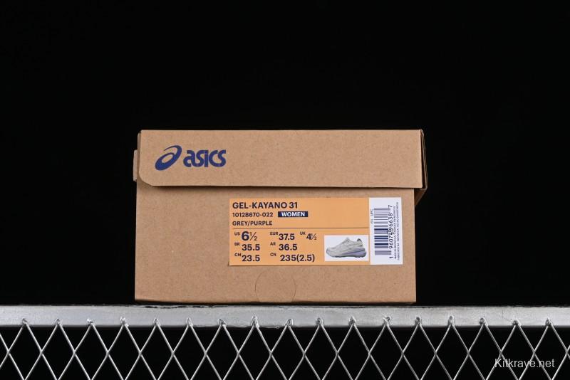 Asics Gel-Kayano 31 Running Shoes with Enhanced Cushioning and Breathable Design - 1012B670-022