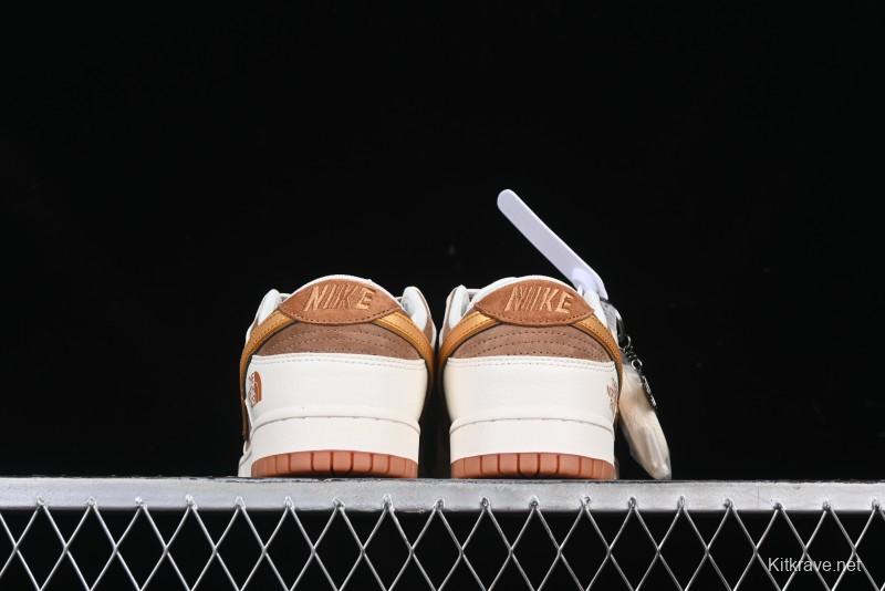 Nike SB Dunk Low The North Face Collaboration Anniversary High-End Customized Low-Top Casual Sneakers - DM6868-020