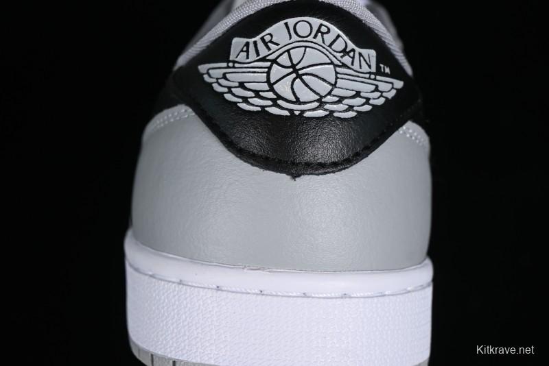 Nike Air Jordan 1 Low AJ1 Grey Black Low Top Casual Sneakers - CZ0790-110