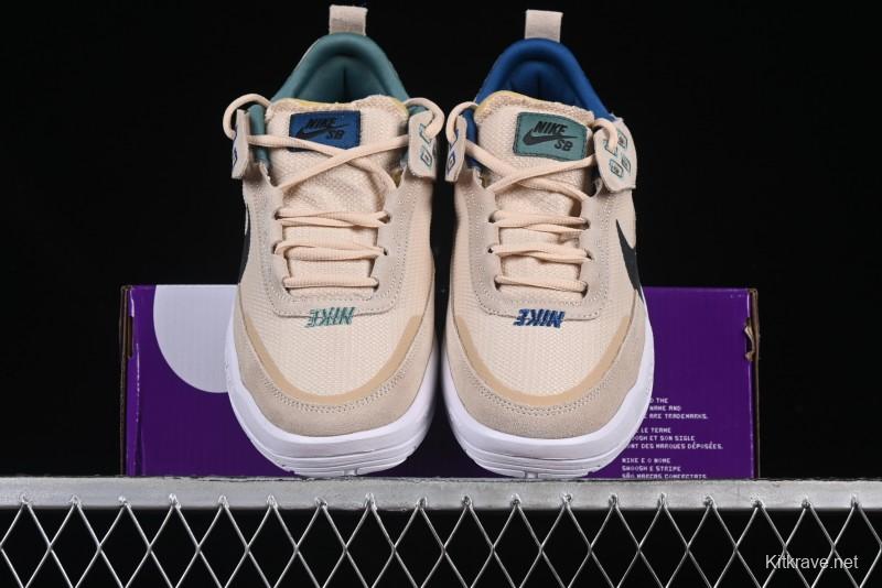 Nike SB Day One Low Top Casual Skate Shoes with Air Zoom Cushion - FN4210-100