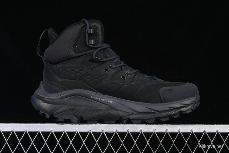 HOKA ONE ONE Kaha 2 Mid GTX Hiking Shoes with Cushioned Midsole and Waterproof Design - 1123155 BBLC