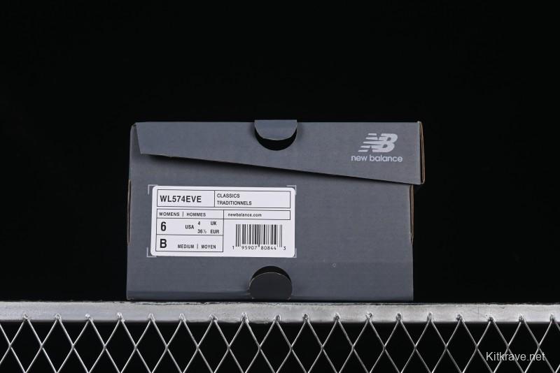 New Balance 574 Series Retro Casual Running Shoes - WL574EVE