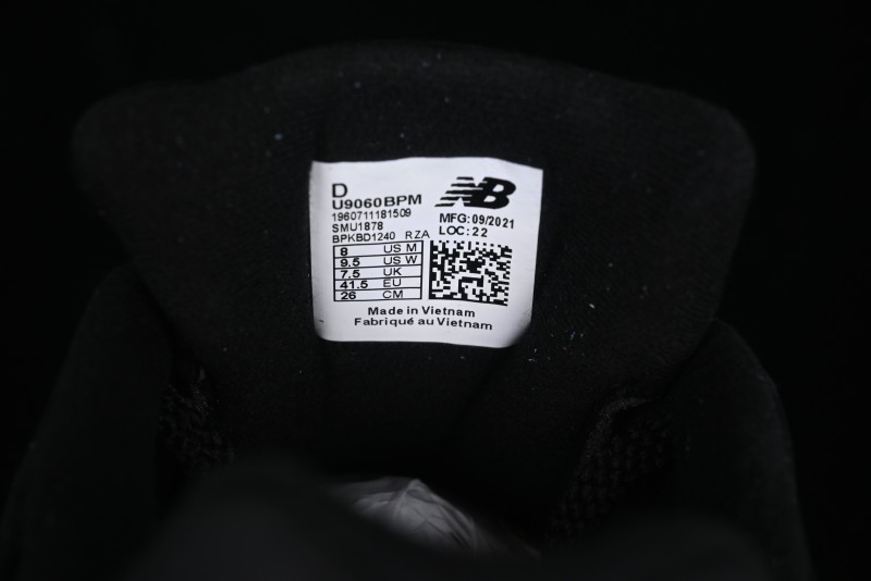 New Balance 9060 Retro Casual Running Sneakers with ABZORB Cushioning Technology - U9060BPM