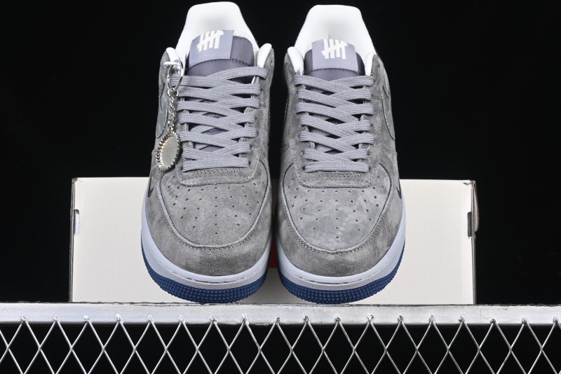 Nike Air Force 1 '07 Low UN Collaboration - Shadow Grey Pigskin Sneakers DF0188-018