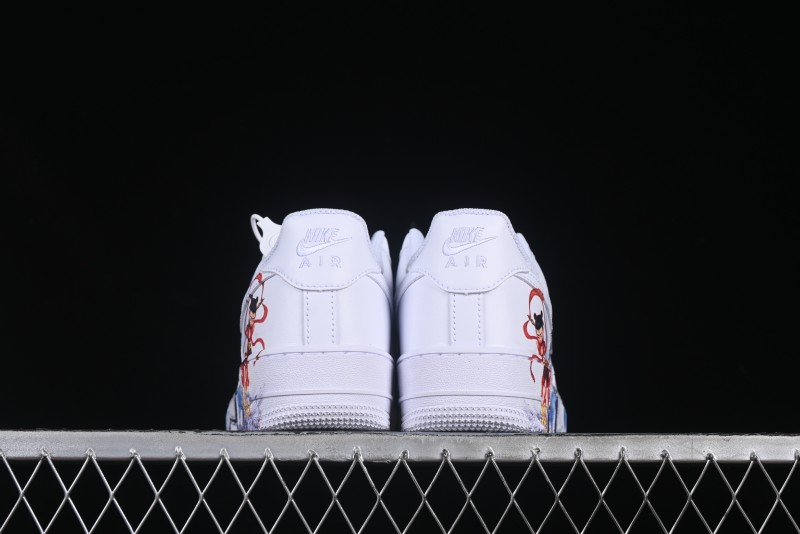 Nike Air Force 1 '07 Low Casual Sneakers with Built-in Full-Length Air Cushion - DD8959-100