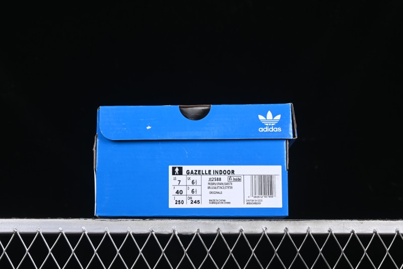 Adidas Origials Gazelle Indoor JI2588 Retro Casual Slip-Resistant Wear-Resistant Low-Top Sneakers - JI2588