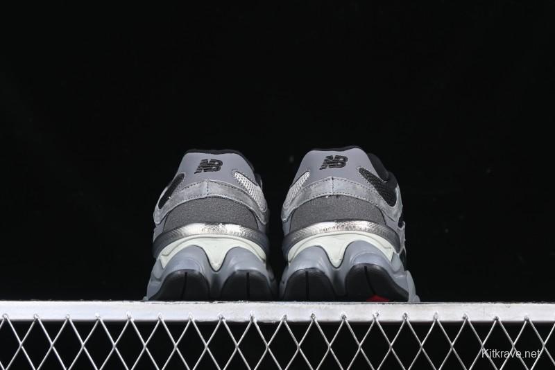 New Balance 9060 Retro Casual Running Shoes with ABZORB Cushioning Technology - U9060BLK