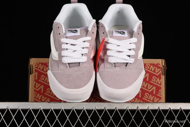 Vans Classics Knu Skool Retro Chunky Tongue Sneakers with Enlarged Toe and Breathable Mesh - VN000CRP0L08