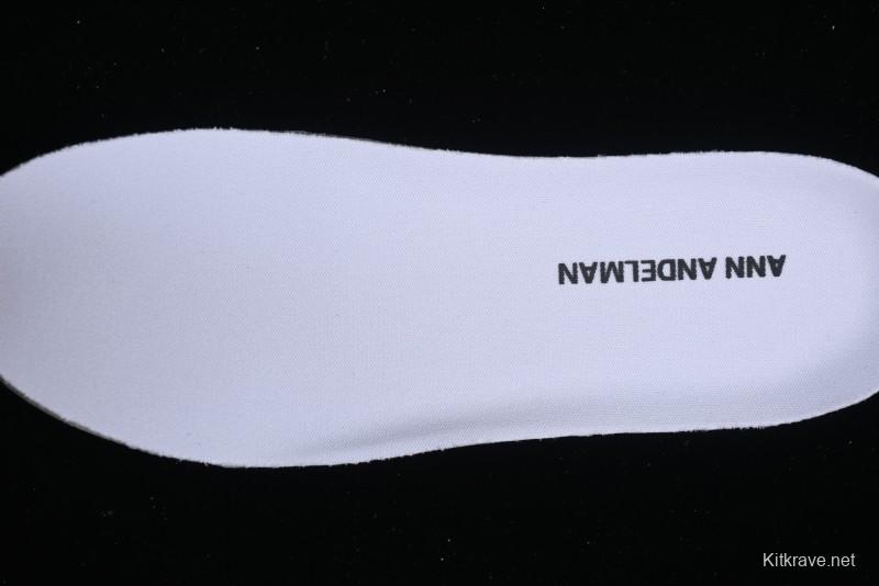 ANN ANDELMAN Pink White Chunky Retro Low-Top Sneakers - 210821