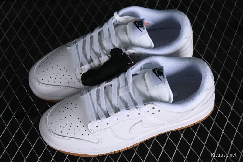 Nike SB Dunk Low Casual Skate Shoes with White and Gum Sole - 311369-100