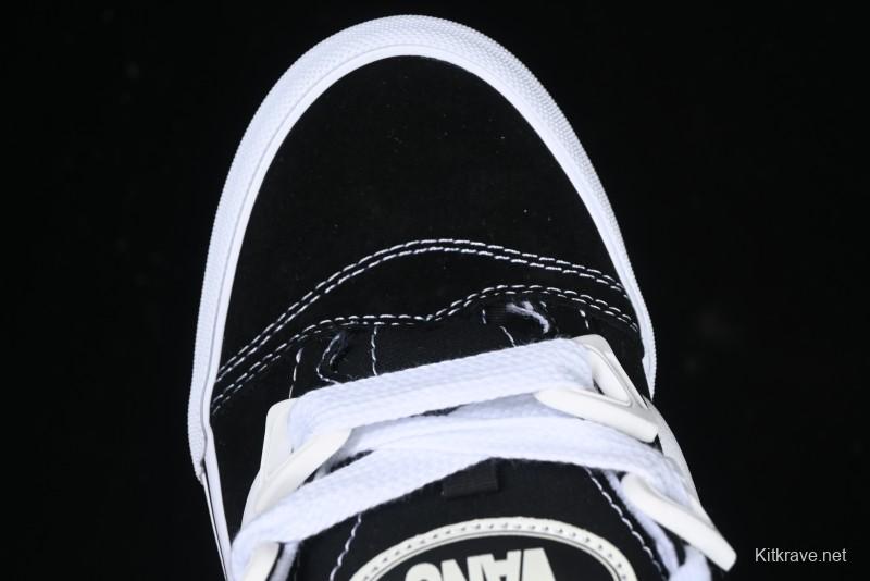 Vans Knu Skool DR Black White New Series Chunky Sneakers - VN000CZUVE9