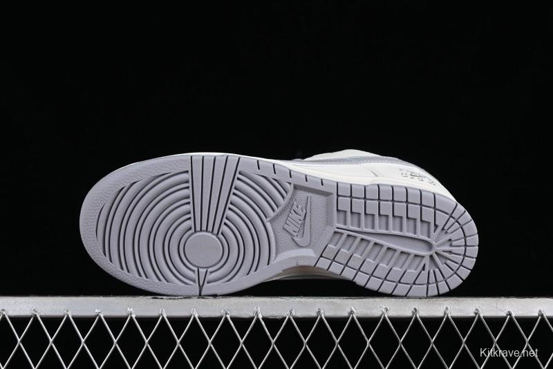 Nike SB Dunk Low NYC Collaboration Light Gray Low-Top Casual Skate Shoes - NC2103-302