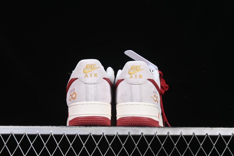 Nike Air Force 1 '07 Low Gucci Collaboration Year of the Snake Limited Edition Red Snake Sneakers - XZ6188-020