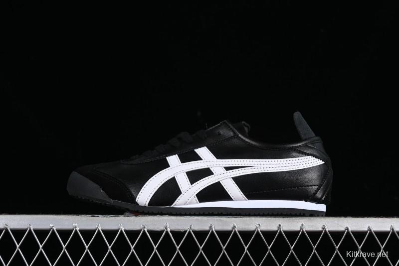Onitsuka Tiger Mexico 66 Low-Top Leather Casual Running Shoes - DL408-9001
