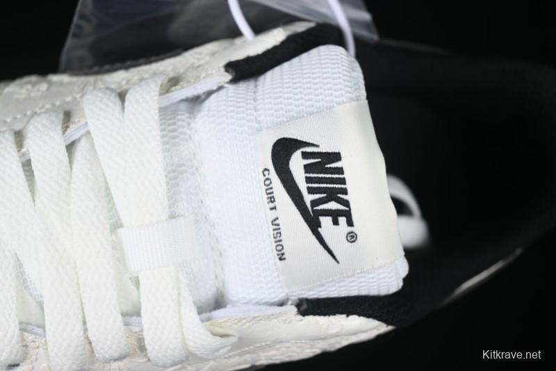 Nike Court Vision Lo 2025 Year of the Snake Theme Campus Casual Sneakers - CD5463-100