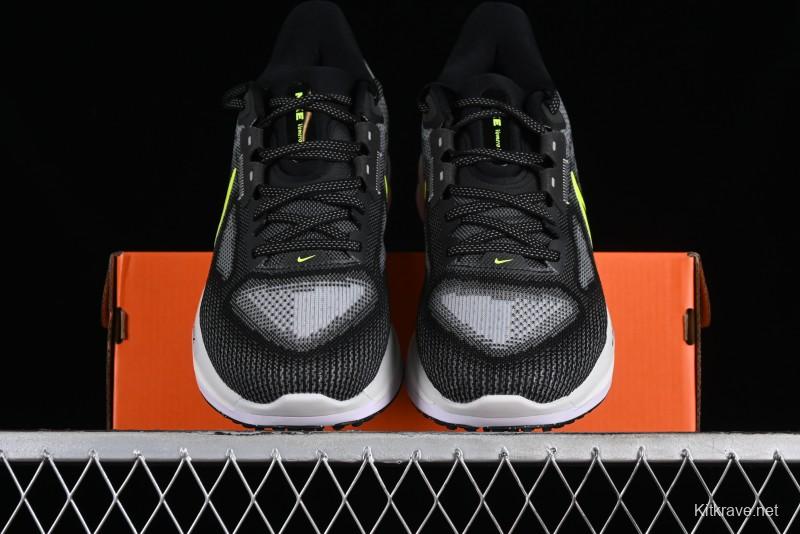 Nike Air Zoom Vomero 17 Lunar Retro Running Shoes with Full-Sole Zoom Air Cushion - FB1309-001