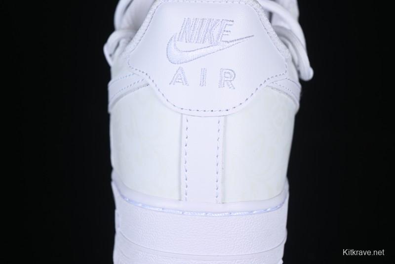 Nike Air Force 1 '07 Low Thermochromic Blue and White China Style Casual Sneakers - ZH0316-055