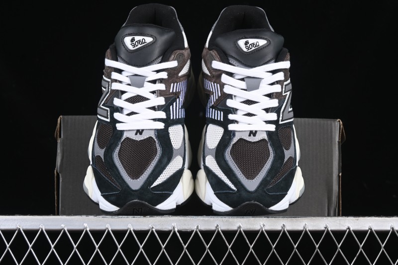 New Balance 9060 Retro Casual Running Shoes with ABZORB Cushioning Technology - U9060BRN