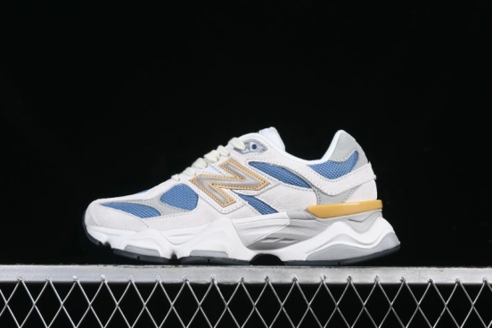 New Balance NB9060 Series Retro Casual Running Shoes with ABZORB Cushioning - U9060FM