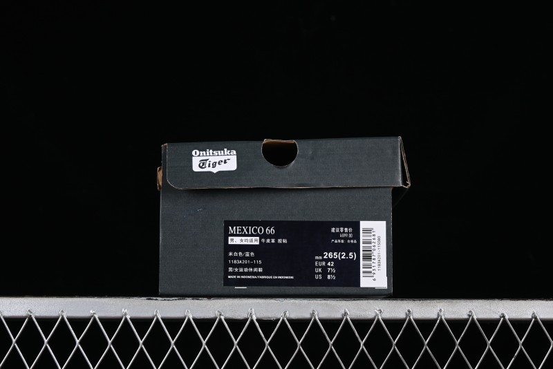 Onitsuka Tiger Mexico 66 Low-Top Leather Casual Running Shoes - 1183A201-115