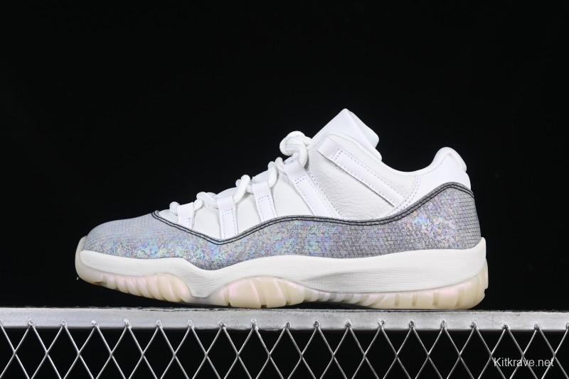 Nike Air Jordan 11 Low CNY Snake Year Limited Edition Tear-Away Basketball Shoes - HQ7000-001