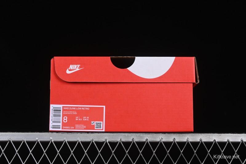 Nike Dunk Low Blue and White Porcelain Theme Casual Sneakers - DV0831-104