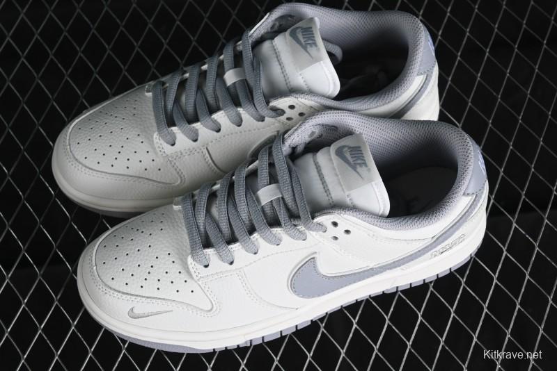 Nike SB Dunk Low NYC Collaboration Light Gray Low-Top Casual Skate Shoes - NC2103-302
