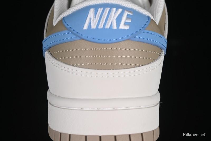 Nike Dunk Low Retro Premium Casual Sneakers in Caramel Cream - HQ1175-240