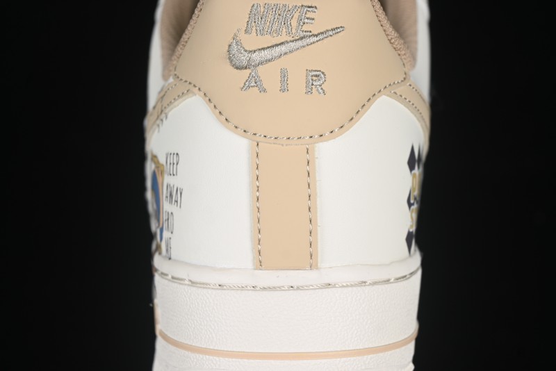 Nike Air Force 1 '07 Low Casual Sneakers with Pop Mart Molly Design - FJ7740-210