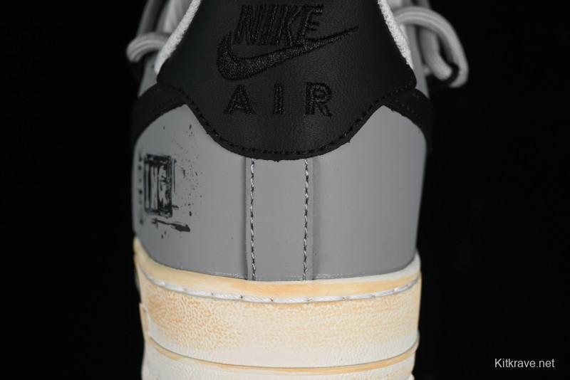 Nike Air Force 1 '07 Low Custom Hand-Painted Anime Theme Casual Sneakers with Strap - ZH0316-015