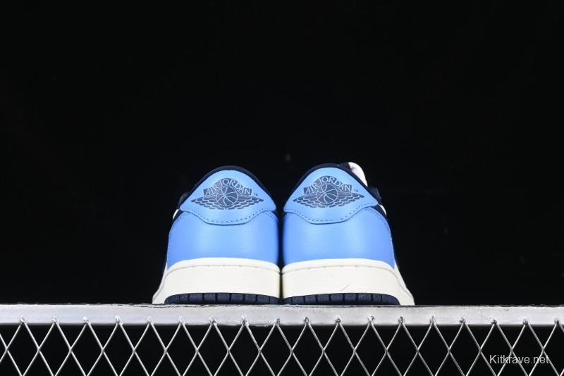 Nike Air Jordan 1 Low OG Obsidian AJ1 Low-top Lifestyle Basketball Shoes - CZ0790-400