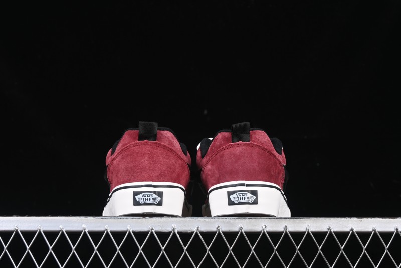 Vans Knu Skool DR Wine Red New Series Chunky Sneakers - VN000CZUVE8
