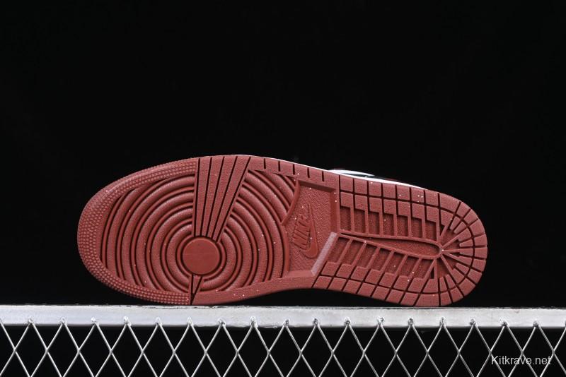 Nike Air Jordan 1 Low AJ1 White University Red Casual Sneakers - HF3148-102