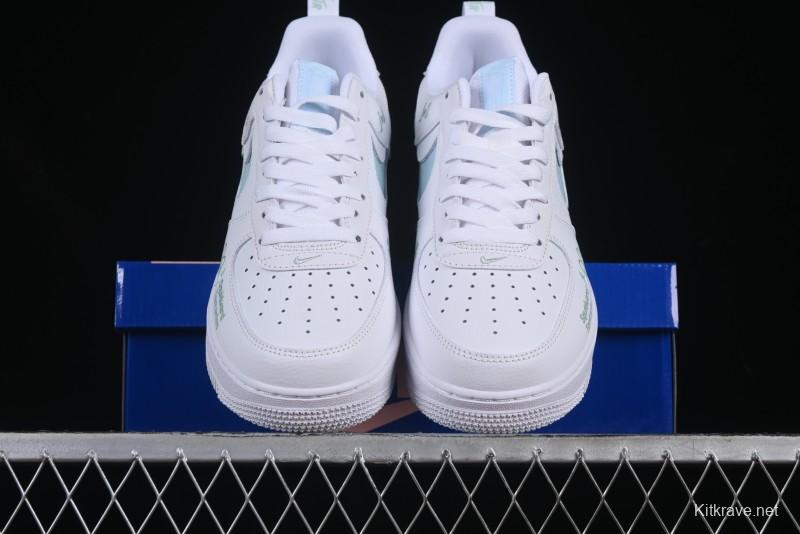 Nike Air Force 1'07 Low "Octopus Brother" SpongeBob Comic Series Squidward Middle East Casual Sneakers - FB8971-060