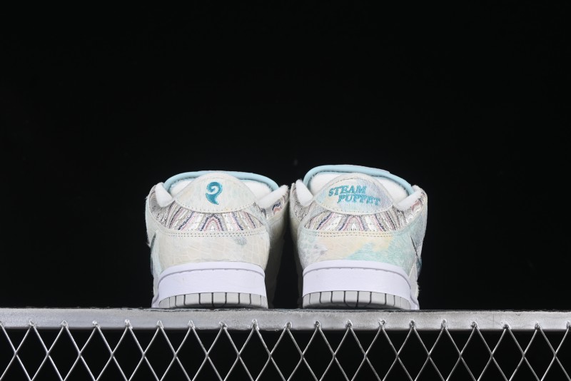 Nike Dunk Low CNY Year of the Dragon Limited Edition New Chinese Style Custom Steam Puppet - Third Prince White Aobing SB Low-top Casual Sneakers - DV0831-101